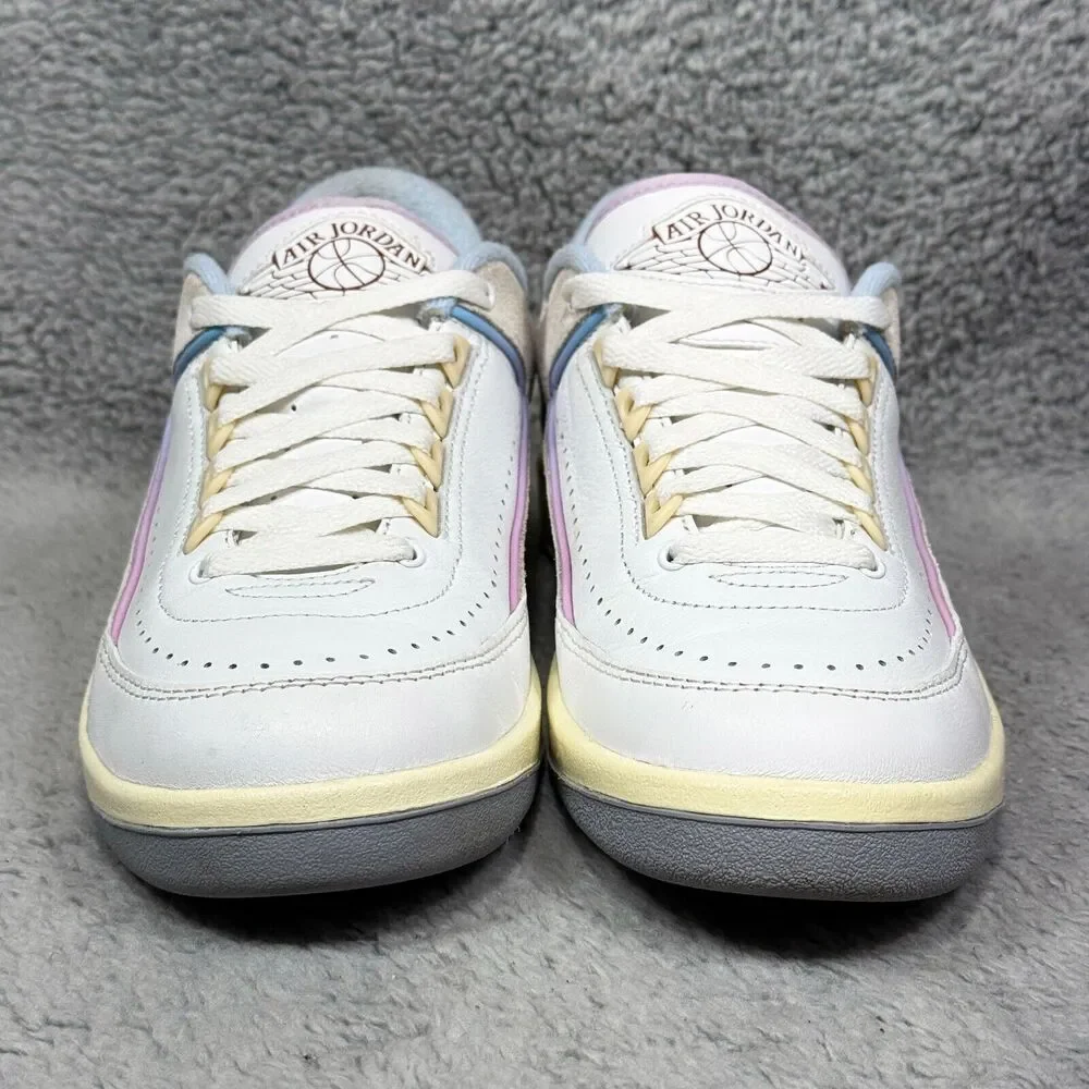 Air Jordan 2 Low Look Up In The Air Low Womens Size 9 Shoes Summit White Blue - Picture 2 of 9